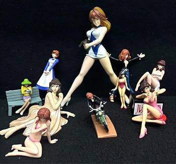 Amazon | ルパン三世 峰不二子 フィギュア アニメ 10体セット